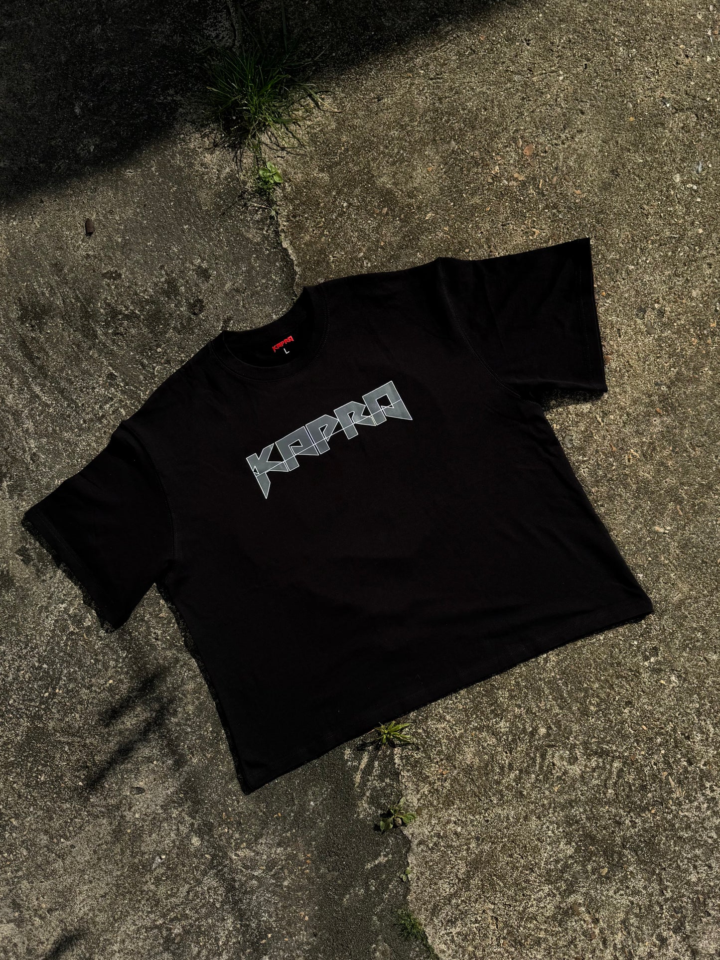 KAPRA KNIGHT TEE - BLK/PRPL